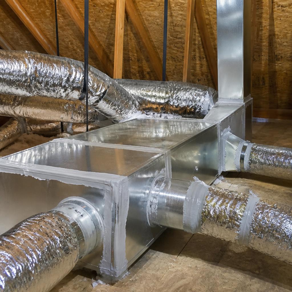 New Duct Installation & Sealing